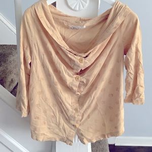 Gold top interesting buttons design